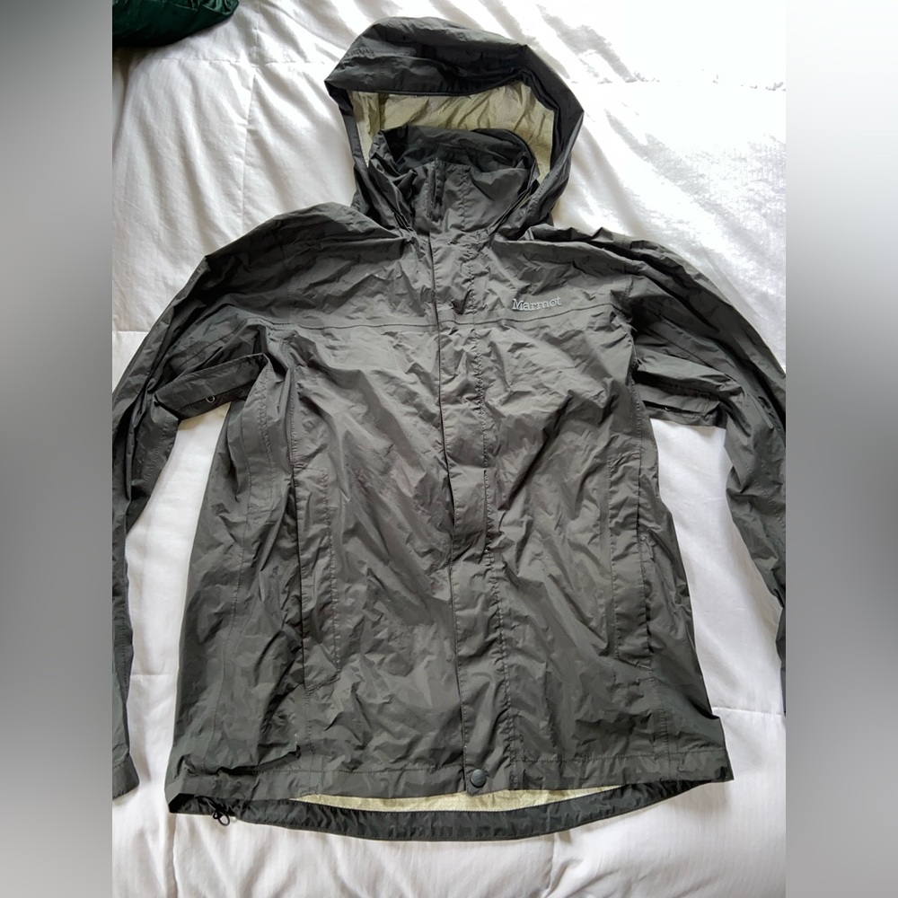 Gray Medium Marmot Light Rain Jacket - image 1